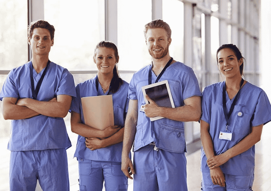 Group of healthcare professionals