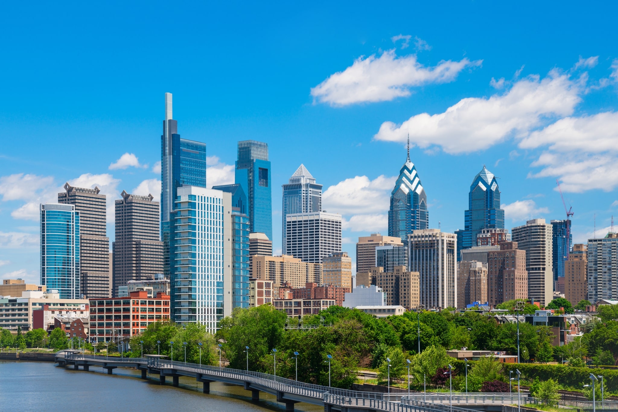 Philadelphia downtown skyline
