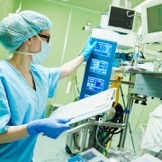 Nurse in an operating room