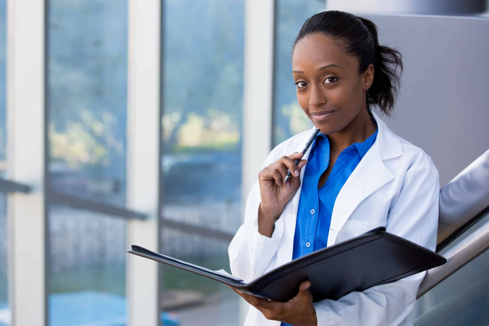African-American medical professional