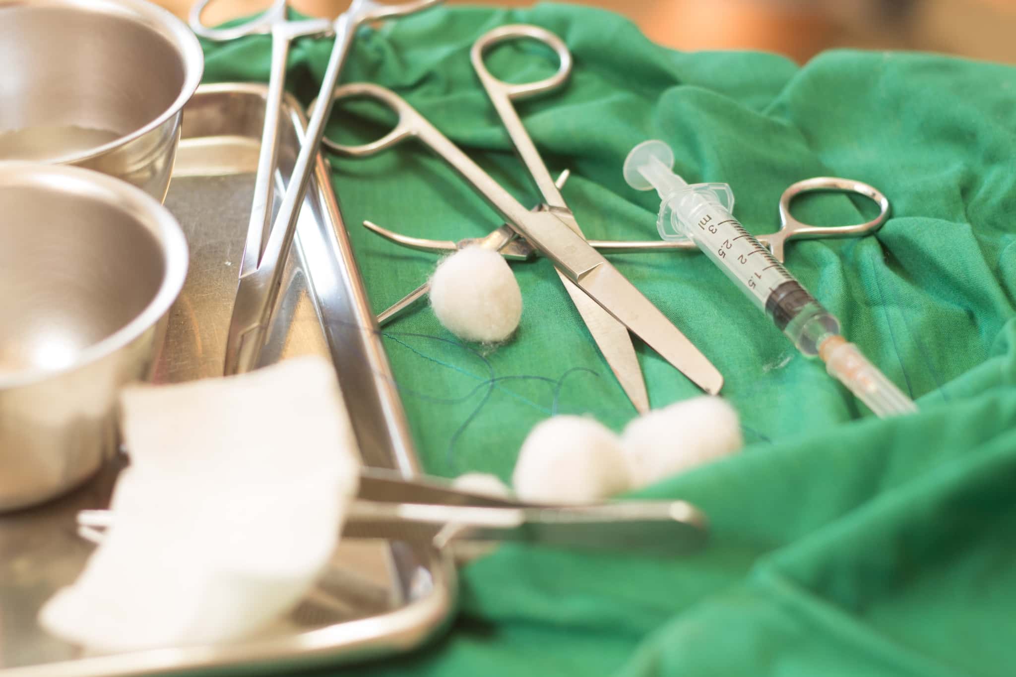 Supplies for sutures and wound dressings